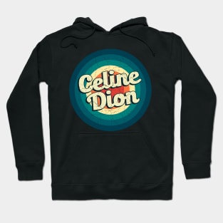 Graphic Celine Name Retro Vintage Circle Hoodie